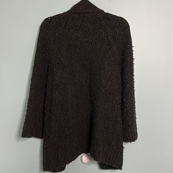 Vince Wool Cashmere Blend Open Chunky Pocket Sweater - Picture 7 of 8